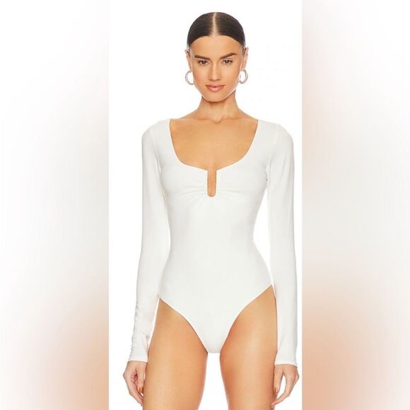 NEW Good American- GOOD TOUCH
U RING BODYSUIT Cream Size 5=2XL - Picture 15 of 15